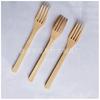 Tenedores de Bambú al por Mayor, Tenedores Ecológicos, Tenedores para Fruta, Tenedores para Bistec, Vajilla Occidental, Juegos de Cuchillo, Tenedor y Cuchara, Personalizables con Logo