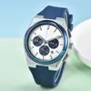 2025 Nuevo Reloj de Cuarzo Tianjia Multifuncional de 6 Pines con Correa de Silicona para Hombre Venta al por Mayor Dropshipping