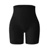 Shorts de Segurança para Mulheres, Duas Peças em Uma Anti-Exposição Seda Gelada Sem Costura Não Enrolam Leggings, Modelador Cintura Alta Controle de Barriga e Levanta Bumbum