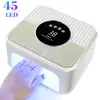 Lámpara de Uñas de Gran Capacidad Transfronteriza 268W Alta Potencia Lámpara Secadora de Uñas para Ambas Manos Secado Rápido Lámpara de Fototerapia para Esmalte en Gel que No Oscurece