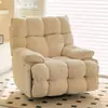 Cabina de sofá de primera clase estilo espacial, sofá individual de tela de ocio para sala de estar, popular sillón reclinable eléctrico multifuncional nube perezoso