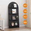 Revistero de celebridades de Internet, almacenamiento de revistas en el suelo, estantería creativa sencilla para libros y periódicos, decoración de periódicos.