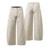 Pantalones Casuales de Corte Curvo Grande para Hombre, Estilo Unisex, Marca de Moda, Cómodos y a la Moda, Algodón de Peso Pesado, Otoño/Invierno 2026
