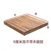 Plataforma Simples para Jardim de Pátio com Tábuas de Madeira Carbonizada, Plataforma de Acampamento à Prova d'Água, Plataforma Elevada Externa