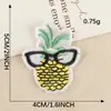 Pegatinas de bordado Li Xin accesorios para ropa cuenta manual DIY Parche Europa y Estados Unidos pastel helado fruta computadora tela de bordado pegatinas