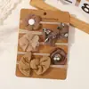 Set de Diademas de Nylon para Bebé Europeas y Americanas Diadema de Moño para Bebé Suave Sin Costuras Linda Accesorio para el Cabello de Princesa 5268