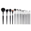 Cangzhou Pincel de Maquillaje Mango de Madera Pelo Animal de Alta Calidad Rostro Polvo Suelto Contorno Base Detalle de Ojo Difuminado Corrector Pincel