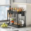 Cajón extraíble multifuncional para cocina transfronteriza, estante de almacenamiento con acabado de doble capa para escritorio de hogar, venta al por mayor