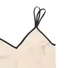 Moda Femenina Verano 2026 Estilo Europeo y Americano Vestido Sexy de Chica Caliente con Ribete de Contraste 1165138