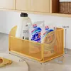 Estante de Almacenamiento para Gabinete de Baño con Ruedas para Detergente de Lavandería, Organizador de Artículos de Tocador para el Hogar
