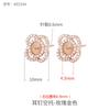Pendientes de plata 925 soportes vacíos accesorios pendientes DIY gancho para oreja femenino soporte vacío coreano simple soporte vacío para pendientes soporte vacío