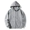 Moletom com capuz de algodão, forrado com fleece, hipoalergênico, cor sólida, versátil, adequado para e-commerce transfronteiriço e atacado