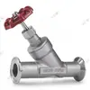 Válvula de Assento Angular Pneumática Rosqueada com Cabeça de Plástico Material Aço Inoxidável Jz611F Válvula de Assento Angular Pneumática Rosqueada com Cabeça de Plástico