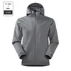 Chaqueta Impermeable Ligera para Senderismo al Aire Libre para Mujer y Hombre, Sellada Térmicamente, de Primavera y Otoño, Chaqueta de Senderismo para Pareja