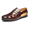 Sapatos Masculinos Transfronteiriços Tamanho Grande Sandálias de Pescador Comércio Exterior Verão Novo Respiráveis Casuais Sapatos Slip-On para Homens Europeus e Americanos