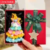 Enfeites de Árvore de Natal de Tricô Mais Vendidos no Exterior, Decorações de Natal Criativas de Crochê e Enfeites de Natal Festivos