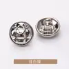 Botones Curvos en Forma de C para Camisa, Botones Metálicos, Botones para Camisa, Botones Tejidos para Suéter, Accesorios de Ropa Jinda