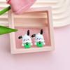 Perro Parchal de Dibujos Animados DIY Accesorios de Resina Carcasa para Teléfono Móvil Pegamento Crema Parche para Zapatos con Agujeros Horquilla Material para Accesorios para el Cabello
