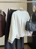 Gabardina de Estilo Coreano con Parches Rayados de Dos Piezas Falsas Ropa de Abrigo para Mujer 2026 Otoño Nueva Llegada Solapa Holgada Casual Temperamento Superior