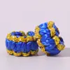 Nó Plano de Tecelagem Fina Bobina 5mm Fio Dourado Laçado Joias Feitas à Mão Acessórios de Tecelagem Acessórios para Pulseira Espaçador Cordão para Colar