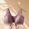 Novo Estilo Sutiã Confortável com Renda Frontal, Botões Ajustáveis, Push-Up Que Levanta e Sustenta os Seios Laterais, Previne a Flacidez e Não Tem Aro para Mulheres
