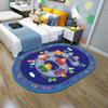 [Suporte para prova personalizada] tapete de chão amarelinha lavável espessado quarto antiderrapante desenho animado tapete de amarelinha