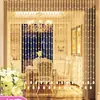 Cortina de Cuentas de Cristal para Separador de Sala de Estar, Entrada, Dormitorio, Baño, Cortina para Puerta sin Taladro, Decoración del Hogar Estilo Europeo, Cortina para Pasillo