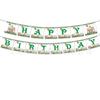 Juego de vajilla para fiesta de cumpleaños con temática de zoológico y jungla transfronteriza, bandeja de papel, mantel de toalla de papel, bandera de Los Ángeles