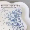 Pedras de Strass Redondas Pequenas K9 Sparkling White com 33 Facetas e Base Plana para Nail Art, Pacote Misto de Pedras de Strass Coloridas com Base Plana Decorações para Nail Art