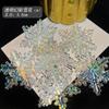 Ba Luo Luo Retro Acrílico Floco de Neve Peças de Resina Kit de Material para Joias DIY Feito à Mão Areia Líquida Mahjong Cola de Creme