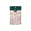 Ambiente Festivo y Cálido de Vacaciones Pegatinas para Uñas Navidad Año Nuevo Muñeco de Nieve Oso Manzana Lindos Colección de Pegatinas para Uñas