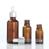 Al por mayor en stock Botellas de Aceite Esencial de 5-100 ml, Productos para el Cuidado de la Piel, Cosméticos, Botellas Gotero con Anillo de Aluminio Electroquímico, Botellas de Vidrio para Empaque