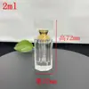 Frasco de Óleo Essencial, Frasco Pequeno, Caixa de Embalagem 1ml, Frasco de Refil de Agarwood 2ml, Frasco Pequeno Vazio, Perfume 3ml
