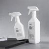 Frasco de spray desinfetante de álcool de 500 ml Frasco de spray de limpeza de limpeza doméstica Frasco de spray quadrado Frasco de spray de diluição de agente de limpeza de 300 ml