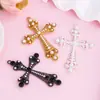 Accesorios para Joyería DIY de Aleación Transfronterizos Colgante de Cruz Incrustado de Diamantes Accesorios para Pulseras Collares Personalizados DIY