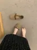 Primer Encuentro Temporada Zapatos de Felpa Cálidos Ropa Exterior para Mujer 2026 Nuevos Mocasines de Boca Baja Mary Janes de Correa Única