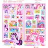 Pony Polly Cristal Estéreo Dibujo Animado Chica Bronceado Decoración Diamante Pegatina Adhesiva Pegatina de Bonificación para Niños Linda