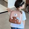 Mochila Casual Impermeable para Niños Jardín de Niños Moe Bao Nueva Mochila Lindo Oso Bolsa Cáscara de Huevo 3D