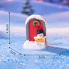 Exportação Transfronteiriça Micro-Paisagem Criativa Papai Noel Veado DIY Decoração Acessórios para Pendurar Mini Enfeites de Mesa