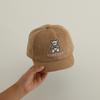 Gorra de Primavera y Otoño para Bebé Niño y Niña Coreana Color Sólido Combinable Sombrilla Estilo Occidental para Bebé Niños Gorra de Béisbol Moderna