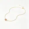 Collar cadena clavícula con colgante forma de cintura de zirconia roja, lujo ligero, alta gama, exquisito, elegante, conjunto versátil de aretes y collar para mujer
