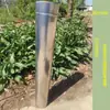 Tubo de Chimenea de Acero Inoxidable de 15 cm Estufa de Leña Rústica Estufa de Tierra Accesorios Codo Codo en T Tapa de Chimenea