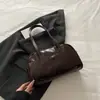 Nuevo Bolso Transfronterizo 2025 Bolso de Hombro para Mujer Bolso de Mano Moderno y Versátil Retro Trabajo Viajero Portátil Bolso Bowling