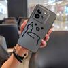 Adequado para Capas de Celular Oppo para Homens e Mulheres, Estilo Tendência para Casais, Silicone Digital, Dissipação de Calor Personalizada, Proteção Simples de Borda a Borda, Peculiar