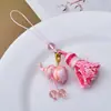 Nuevo Colgante de Calabaza con Borla en Laca Degradada Estilo Chino, Correa Tejida a Mano para Teléfono, Accesorio de Bolso Tradicional de Brocado Song