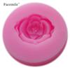 Molde de silicona para hacer pudín de gelatina y pasteles de caramelo con forma de flor, ideal para hacer tú mismo, molde para hornear chocolate.