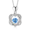 Comercio Exterior Nuevo Sentido de Alta Gama Colgante de Collar Doble Amor Estrella de Seis Puntas Accesorios Simples para Mujer Colgante Inteligente Jiexin