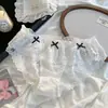 Amor Gentil~Calcinhas de Renda Sexy Francesas para Meninas Respiráveis Lolita Maid Cuecas de Corte Baixo