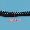 1,2cm Banda Elástica com Pontos Pretos e Brancos Borda Ondulada de Botão Banda Elástica de Coroa de Nylon Lingerie Lingerie Banda para Bainha