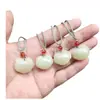 Venta al por mayor de fábrica jade afgano natural jade blanco azul candado ruyi colgante de jade estudio candado Xiangyun colgante de jade colgante